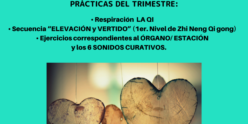 Chi Kung Zhineng – Comienzo 18 de Abril 2018