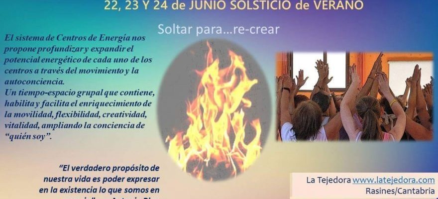 22-24 de Junio Noche de San Juan: Intensivo de Movimiento de Centros de Energía