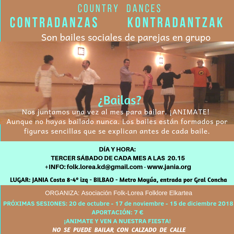 Contradanzas – KONTRADANTZA – Country Dances